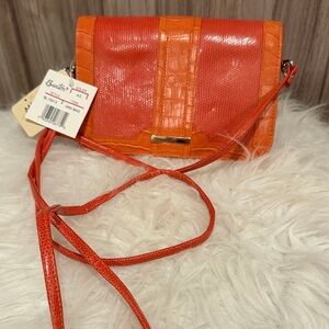 Buxton Orange and Red Mini Bag